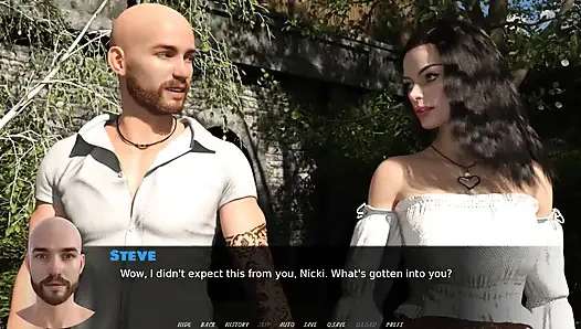 Heyecan verici oyunlar: evli evli kadın açık havada dildoyla yaramaz şeyler yapıyor ve kocasına her şeyi anlatıyor bölüm 11