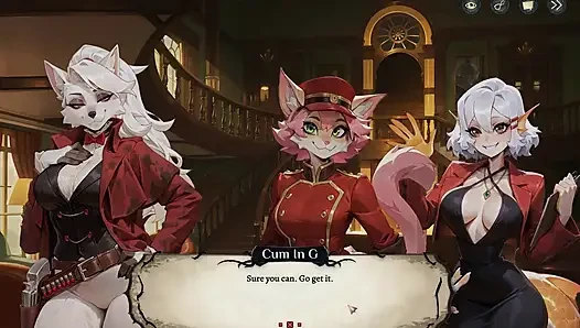 Otel hikayeleri ürkütücü hentai oyunu ep.6 kadın egemenliği hayaleti dölleme!