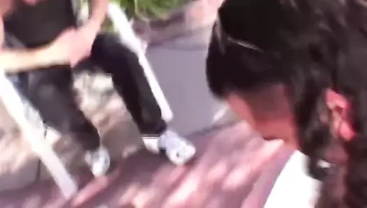 Çift derin boğaz bir deeo seks deneyim arasında sarışın milf sadece