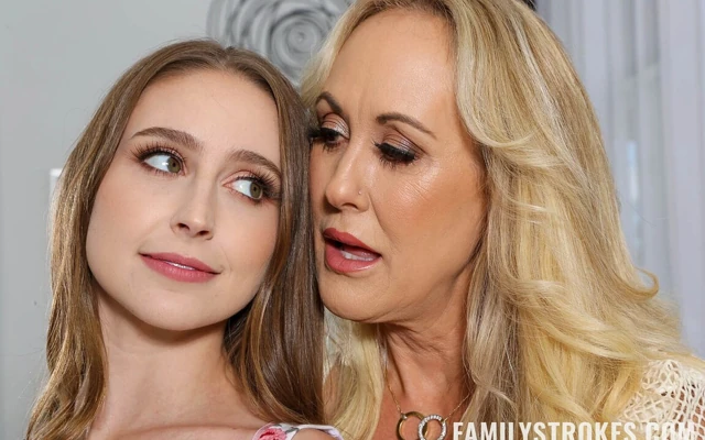 No Longer -18yo Stepdaughter Finally Gets to Ride Her Stepdad's Cock While Stepmom Watches