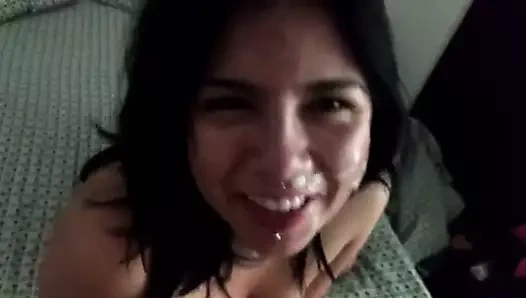 Mexican ile bir büyük popo gets boşalmak yüz