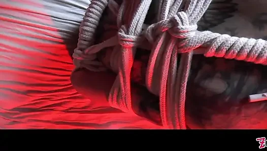 Masum genç shibari esaret ilk gösteride anal