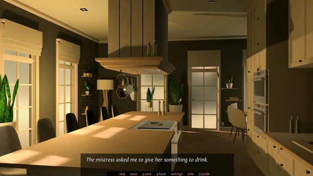 Hizmet v0.96 - bir ay geçti ve sahibe Talia ona masaj yapmamı istedi.