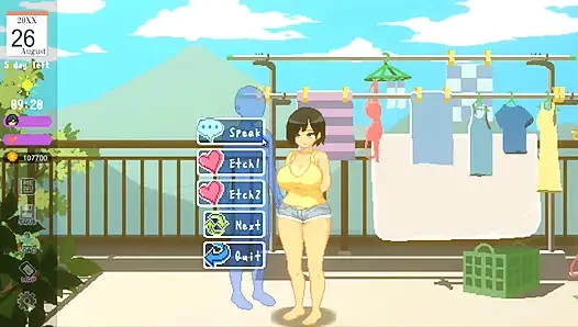 Hentai oyunu - ateşli büyük memeli kadın seks