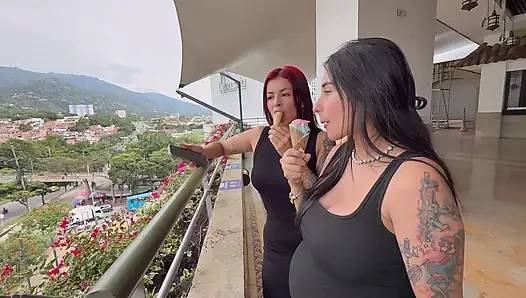 JENIFER PLAY PREGNANT AND HER FRIEND FUCK AFTER LEAVING THE MALL