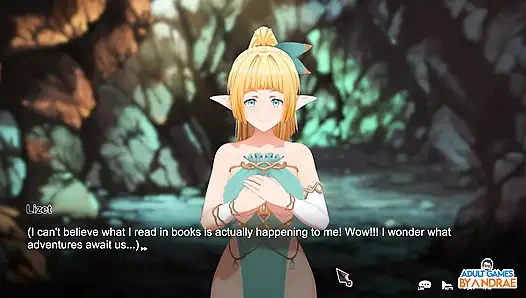 Беги, мой эльфийский нинджа! Геймплей 3D, часть 1