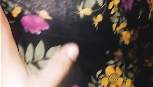 When my friend wasn't at home, I found him alone and him