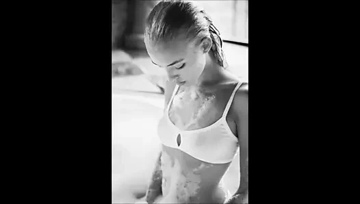 Tek renkli 3422'de kaybolan vanilya