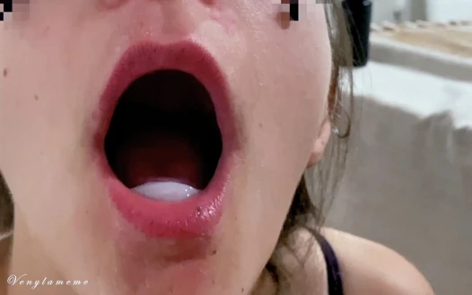 Leche en mi boca - compilación de mis momentos de tragar más calientes