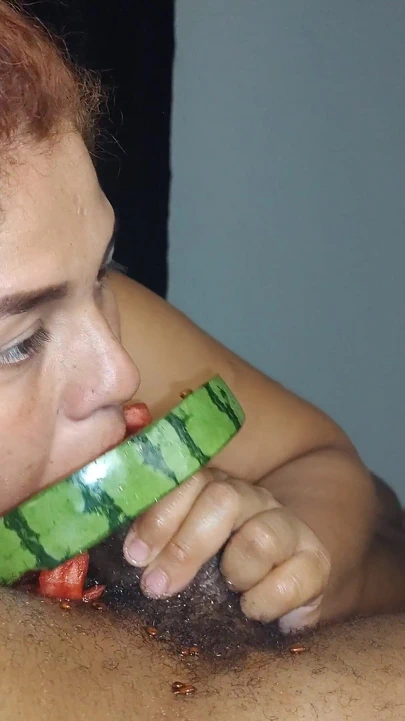 İri güzel kadın gırtlak kraliçesi karpuz vol.1