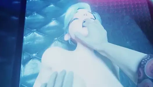 Bir gece kulübünde bir kızla sevişmek - 3d pov