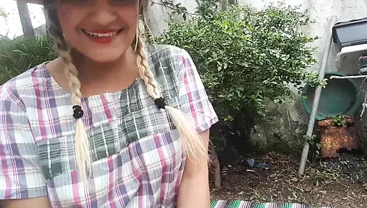 Yaramaz Brezilyalı köylü bu çalılık kadınların ateşi var