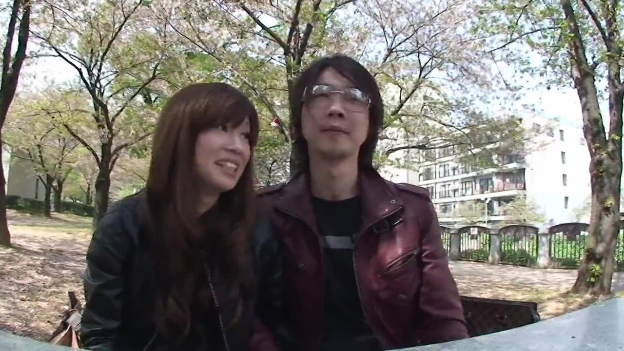 Japanese Husband Watches Wife's Hairy Pussy Fucked by Another Man - Cuckold Couch Creampie