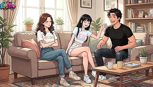 Ik neukte de stiefzus van mijn vriendin (19) terwijl ze hentai-anime keek