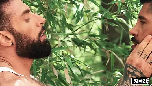 Erkekler - scott carter ve justin jett her yere aynı anda boşalana kadar birbirlerinin yarağını emiyor