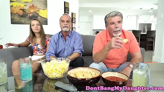 Pussylicked genç doggystyled tarafından büyük arkadaş