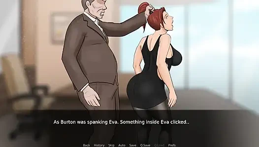 Eva'nın ecstasy oyunu #05 büyük memeli kızıl saçlı patron tarafından itaatkar olmak için eğitiliyor.