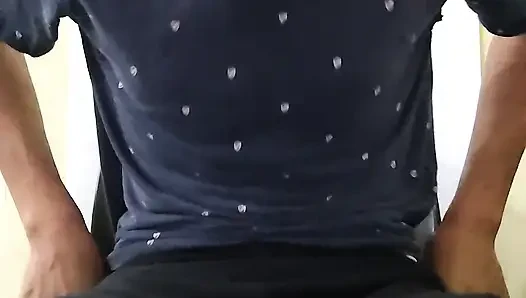 Semi transparent underwear at work
