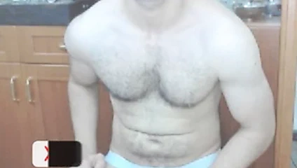 Arap adam mastürbasyon, sıcak gövde ve çük - Arap gay