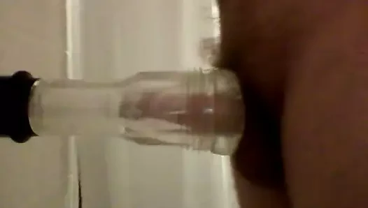 Clear Fleshlight Shower Fuck
