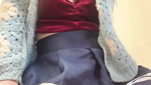 Hana üniversite etek kıyafetli seksi vücut iyi göt