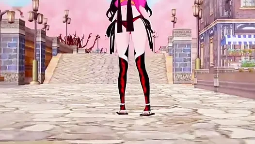 Tanjiro şeytan avcısından tüm kızlara seks sikişi- anime hentai 3d derlemesi