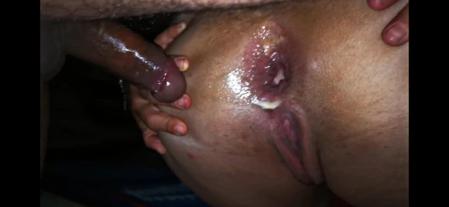 Ho, benim götüm değil, hayır! Lezzetli anal krem