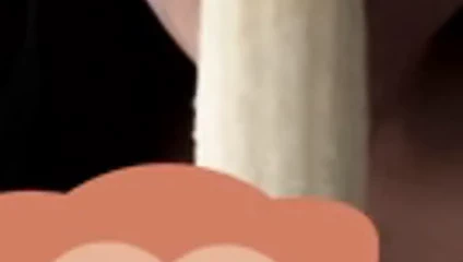 Dumb sürtük eğitim için oral seks ile bir banana