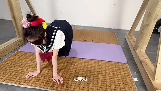 Матросская униформа, Японское видео + Тренировка + Порка