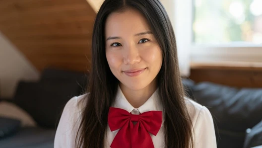 Asian University Student Topless Fucked by Boyfriend - College Uniform