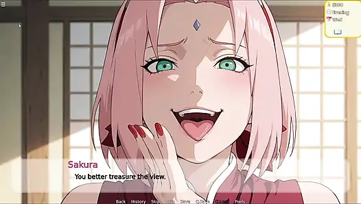 Hentai hustle - naruto'nun güzel sakura haruno'sını sikiyor