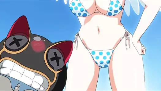 Seksi ecchi güreş çizgi film