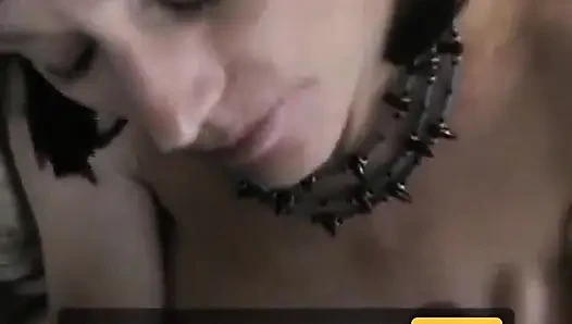 Kötü seksi melanie edepsiz döl fahişesi