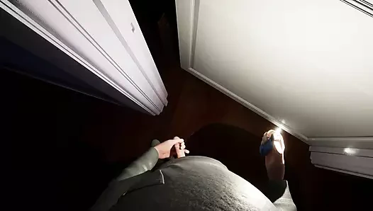 Kalın bir hayaletin dildoya binişünü izliyorum! - ttpp