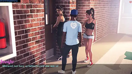 Awam - Jennifer büyük zenci yarağı alıyor ve sakso çekiyor