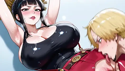 Sanji (op) x senjumaru (ağartıcı)