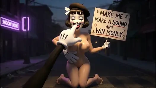 A stranger played a game with me, won money and had sex.