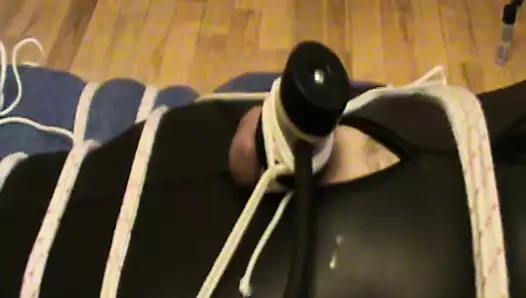 Bir sağım makinesi tarafından mastürbasyon