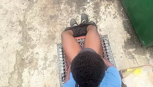 İş yerinde açık havada 31 çekerken bakış açısı