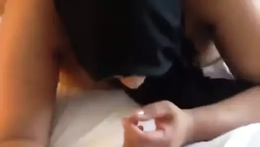 Kopftuch Hure vom Afro Doggystyle gefickt