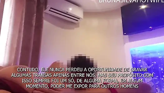 Evli Brezilyalı kadın kocası tarafından teşhir ediliyor - brunasilvahot