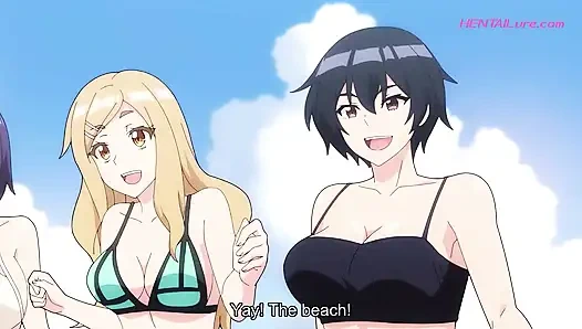 Adam sakin kalmaya çalışıyor ama bu ateşli kızlar anı ateşli sekse iterken ereksiyon halindeki onu ele veriyor