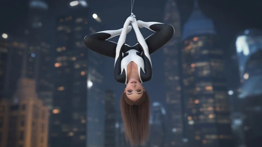 HARIKA ÖRÜMCEK KıZ SÜPERMARKETTE SERT SIKILIYOR