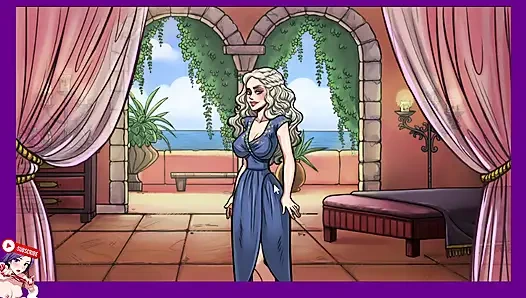 Daenerys blindfolded. We play while on his knees EP 5