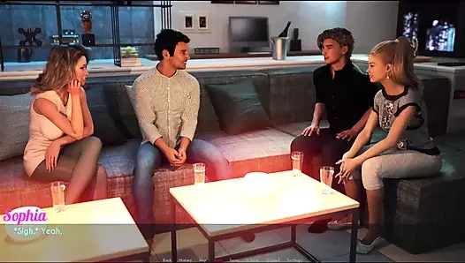 Awam - ücretsiz - 19. gün - bölüm 8 - Sophia ve Sam jakuzide sikişiyor