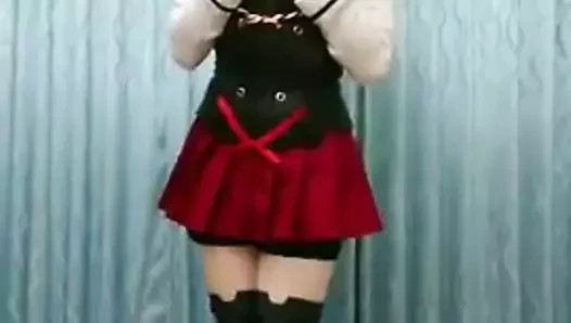 taytlı kigurumi kız