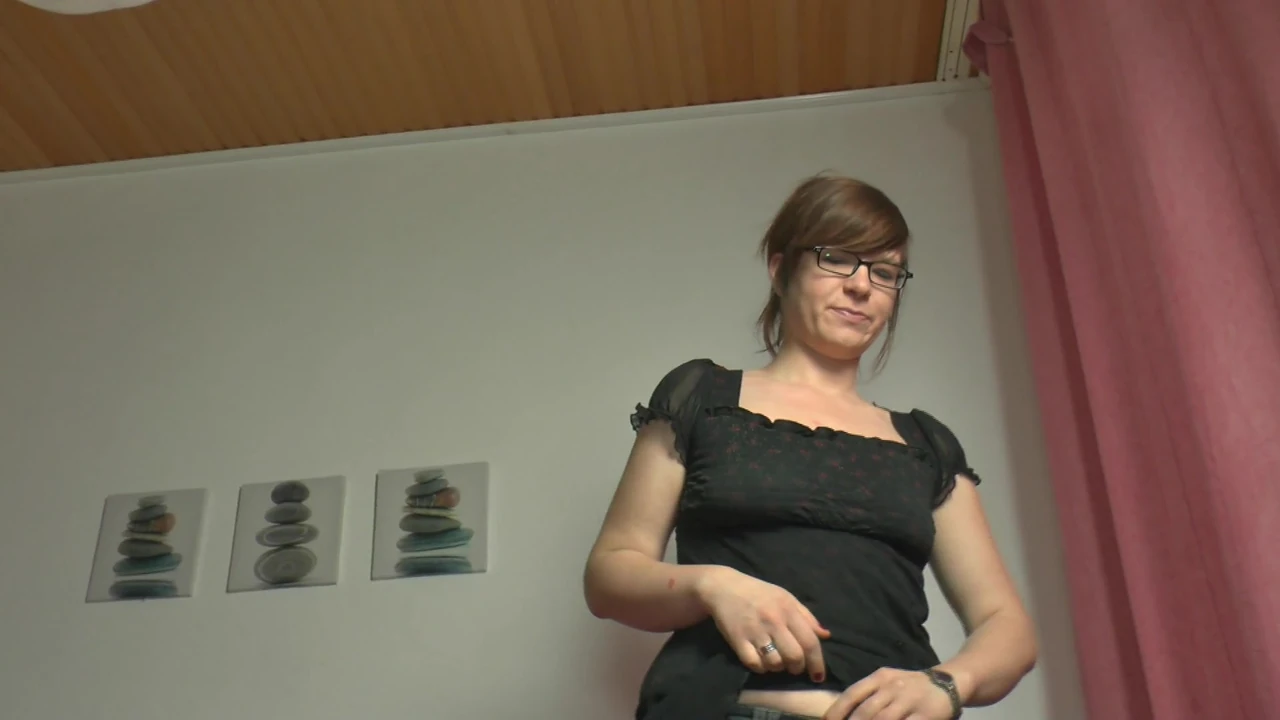 German masturbation, seeing girls jerking herself for gain