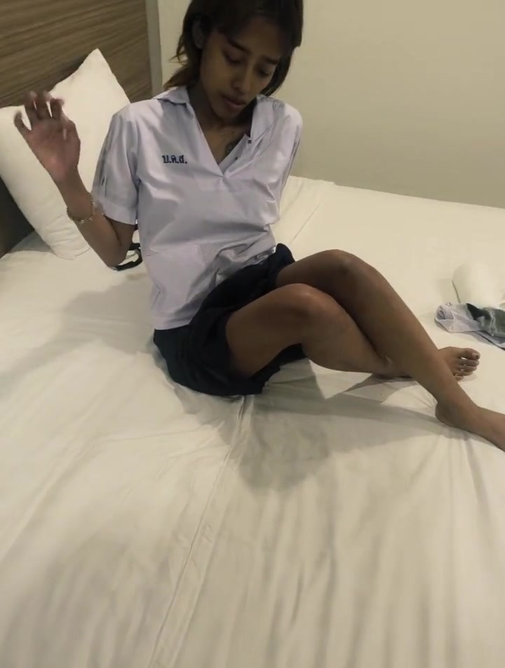 Thai student short hair bosstorvip