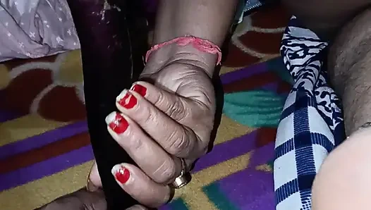 Aunty loves with boyfriend