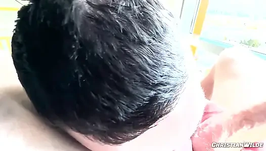 Christianwilde Christian Wilde asher day gırtlağını kullanıyor ve sıkı deliğini döllüyor